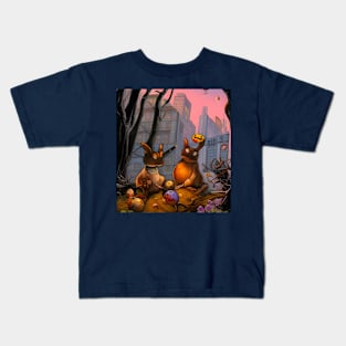 Easter Imps  - AI Art Kids T-Shirt